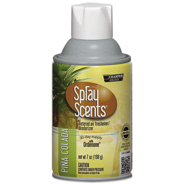 Chase Products Sprayscents Metered Air Freshener Refill, Pina Colada, 7 Oz Aerosol Spray, 12-carton freeshipping - TVN Wholesale
